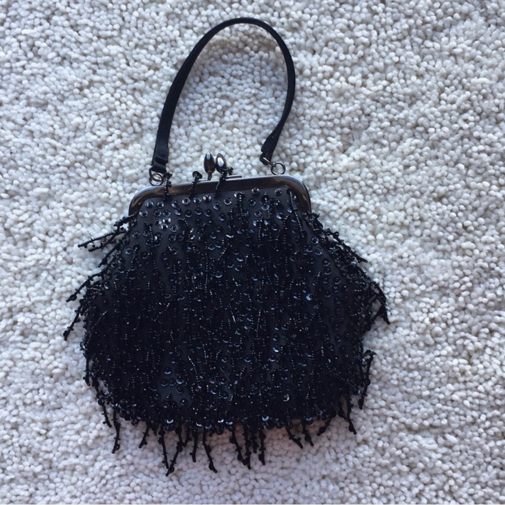 Nicole Miller Evening Beaded Handbag